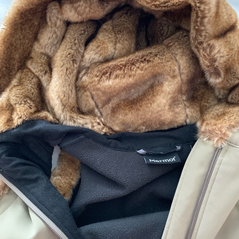 Marmot Fur lined vest